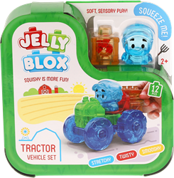 Goliath giocattoli - Jelly Blox trattore e contadino playset