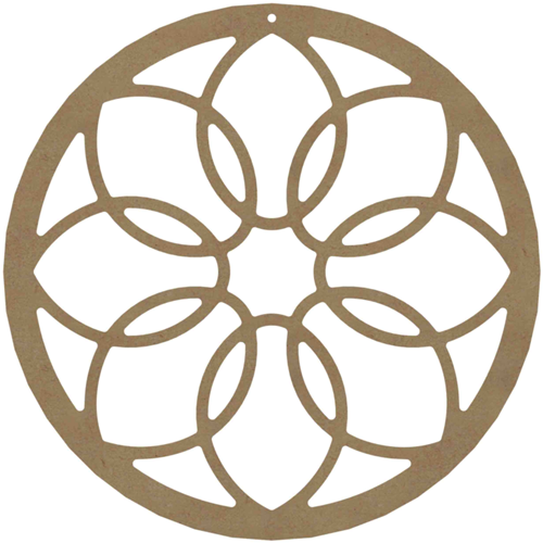 Gomille acchiappasogni fiori MDF 39 cm giocattolo creativo