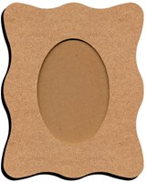 Gomille cornice foto MDF - decorazione creativa per foto 23x18 cm