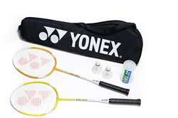 Yonex set badminton per 2 giocatori - racchette e volani inclusi