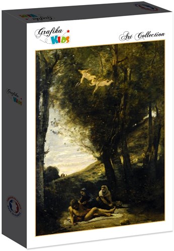 Grafika puzzle arte Jean-Baptiste-Camille Corot Saint Sebastian 300 pezzi-2