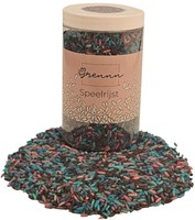 Grennn riso da gioco giocattolo sensoriale galaxy mix 750 grammi