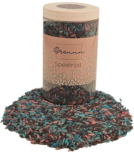 Grennn riso da gioco giocattolo sensoriale galaxy mix 750 grammi