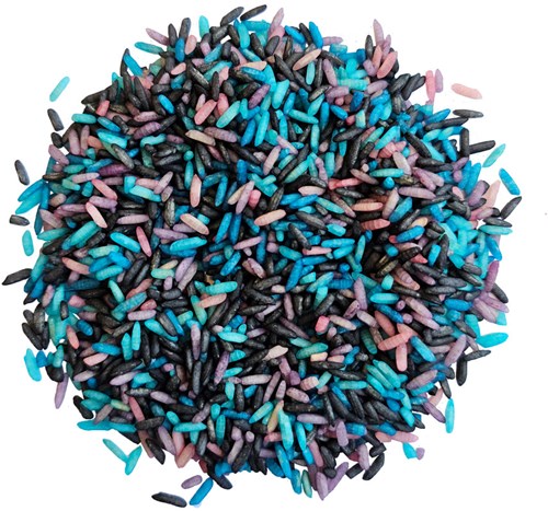 Grennn riso da gioco giocattolo sensoriale galaxy mix 750 grammi-2