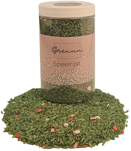 Grennn speelrijst santa claus 500 gram