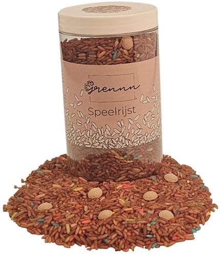 Grennn speelrijst sint en Grennn mix 500 gram