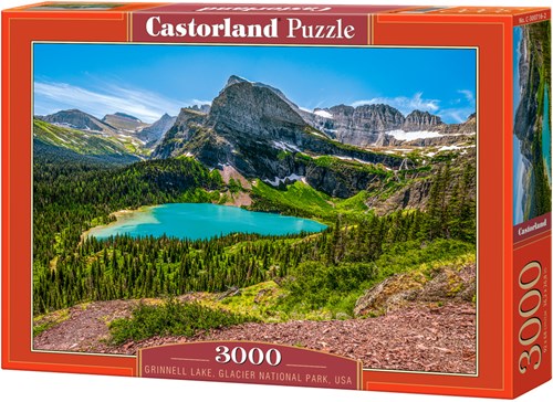 Castorland puzzle Grinnell Lake Glacier Parco Nazionale 3000 pezzi-2