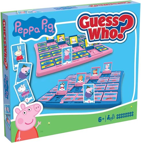 Hasbro gioco da tavolo Peppa Pig Guess Who? gioco educativo famiglia
