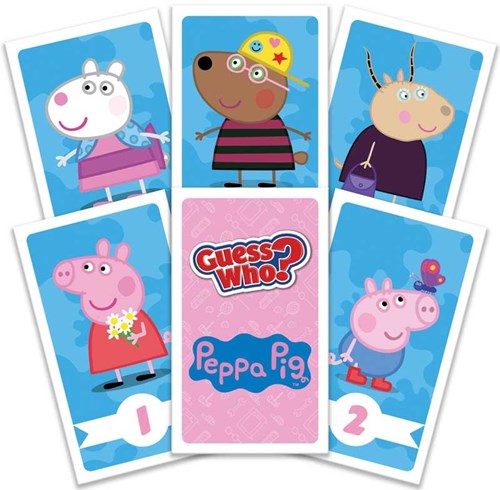 Hasbro gioco da tavolo Peppa Pig Guess Who? gioco educativo famiglia-2