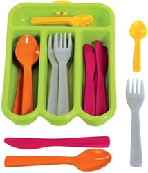 Set di posate Gowi (verde)
