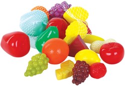 Gowi set frutta giocattolo - frutta in plastica colorata per bambini