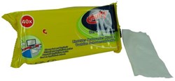 Multy salviette detergenti umide - 40 pezzi bianche per pulizia