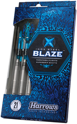 Harrows freccette steeltip Blaze Inox 23g - set di precisione