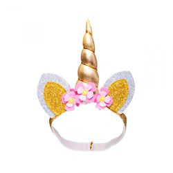 Heless cerchietto unicorno per bambole - multicolore - 28-35 cm - accessorio