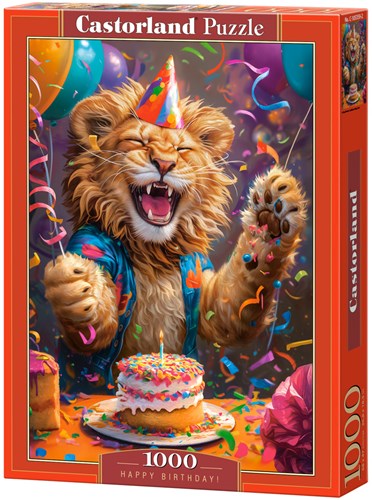 Castorland puzzle Happy Birthday! - 1000 pezzi puzzle colorato-2