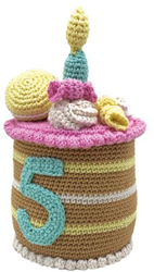 Hardicraft Hardicraft Haakpakket Taartje met Cijfers 10 cm