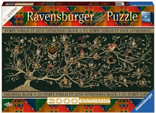 Ravensburger puzzle Harry Potter albero genealogico - 2000 pezzi-2