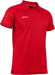 Grays abbigliamento hockey Axis 750 maglia rossa taglia M sportiva