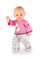 Heless set abbigliamento bambola maglione alpaca e pantaloni 35-45 cm rosa-2