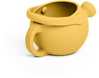 Bigjigs annaffiatoio in silicone - Giallo miele - Giocattolo da giardino-2