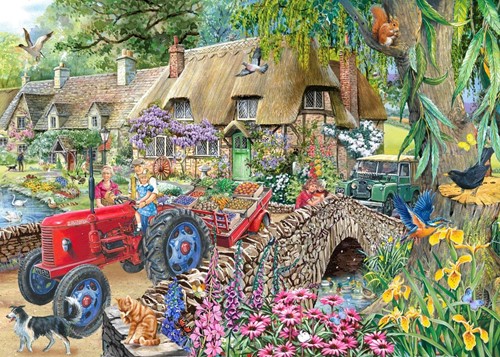 House of Puzzles Gut Festhalten - 1000 Teile