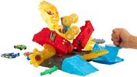 Hot Wheels Monster Trucks Power Smashers 5 Alarm Torre Set di Gioco-3