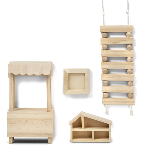 Lundby mobili per casa delle bambole in legno DIY - giocattolo creativo