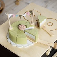 Micki torta principessa in legno giocattolo - gioco di ruolo educativo torta-3
