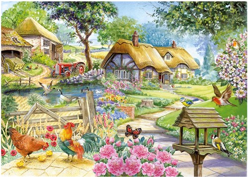 House of Puzzles puzzle Country Living 500 pezzi XL paesaggio