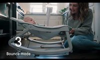 Ingenuity sdraietta per bambini - Bounce & Rock Seat - Spruce - dondolo e rimbalzo-3