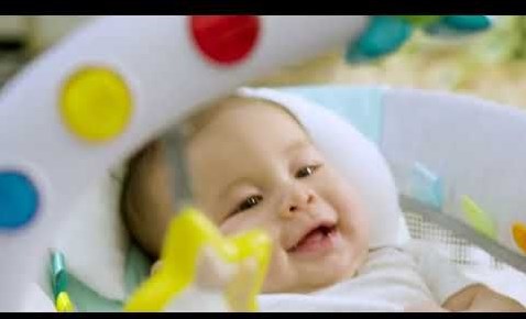 Baby Einstein sdraietta - Explorers Kick 'n Tunes Premium Bouncer - giocattolo interattivo per neonati-3