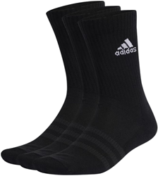 Adidas calze sportive crew cushioned nere 3 paia comfort adulto