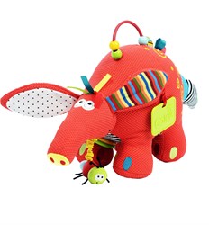 Dolce Toys Peluche attività classica Aardvark Antoine - 42 cm