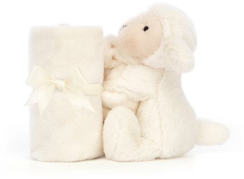 Jellycat Peluche Doudful Lamb (Agnello Bashful) 