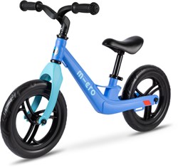 Micro bicicletta senza pedali Balance Bike Lite Chameleon Blue magnesio ultraleggera