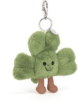 Jellycat portachiavi Siofra Shamrock peluche accessorio borsa 16cm