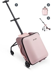 Micro valigia cavalcabile Eazy Allrounder rosa - scooter bagaglio bambini