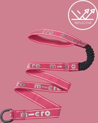 Montii Micro tracolla monopattino elastica rosa riflettente - accessorio bambini