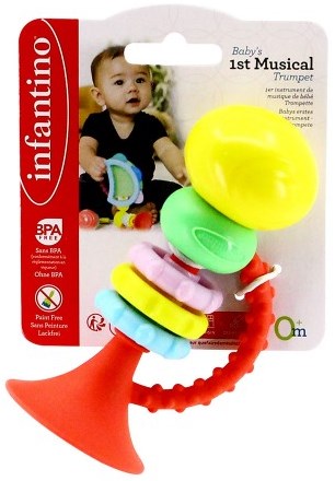 Infantino strumento musicale per bambini tromba - giocattolo per neonati-2