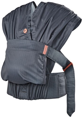 Infantino marsupio neonato ibrido Hug & Cuddle regolabile grigio comfort