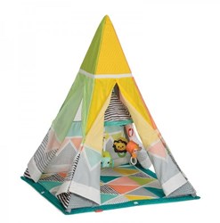 Palestrina tappeto gioco teepee Infantino con giochi sospesi e carillon