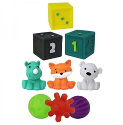 Infantino set giochi da bagno Tub O' Toys - giocattoli sensoriali