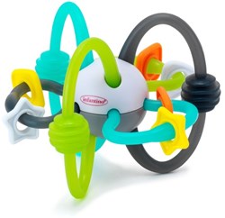 Infantino palla sonaglino flessibile giocattolo sensoriale neonato