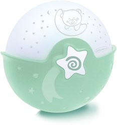 Infantino luce notturna proiettore lampada sonno bambino verde menta LED sensore
