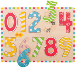 Bigjigs Inset Puzzle Numeri