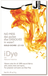 Jacquard colorante per tessuti iDye Natural 14 g Ocra Gialla per tessuti naturali