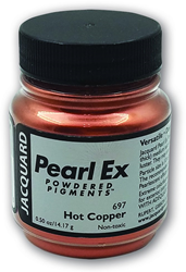 Jacquard Pearl Ex Pigmento 14 g Giocattolo Hot Copper Creativo