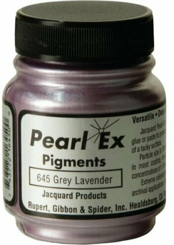Jacquard Pearl Ex Pigment grigio lavanda 21g polvere per hobby creativi
