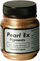 Jacquard Pearl Ex Pigmento 21 g Super Bronze polvere creativa