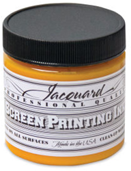 Jacquard inchiostro serigrafico 118 ml giallo oro pittura tessile